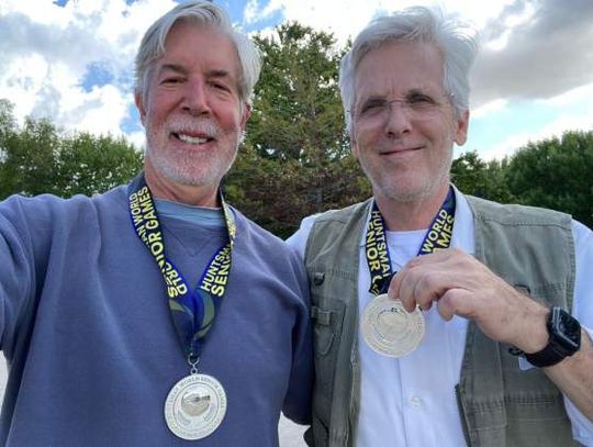 Malley, Kelly earn silver medals at World Senior Games