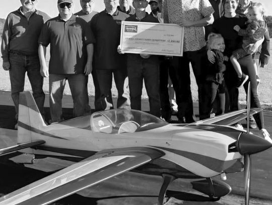 Model airplane club gifts county parks $2,000 Model airplane club gifts county parks $2,000