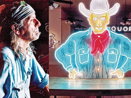 Neon Saloon exhibit shines bright for MixHaus