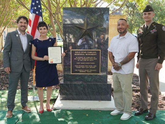 New monument pays tribute to Gold Star families