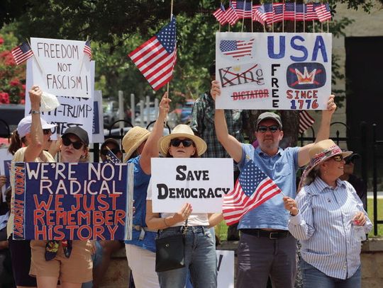 ‘No Kings’ rally in Boerne exceeds expectations