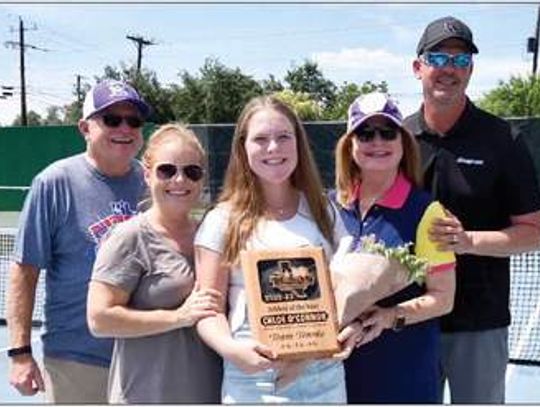 O’Connor named TGCA Class 4A-6A Team Tennis Athlete of the Year