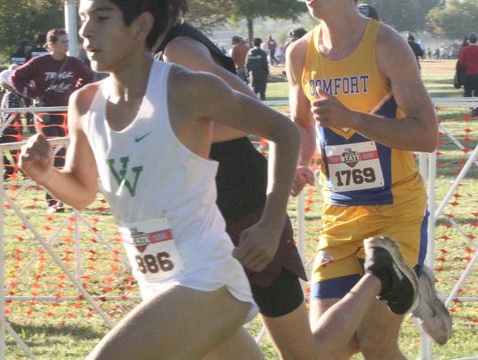 Oh Dear – Jackson Dear presents Comfort at state cross country meet