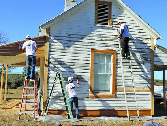 Old schoolhouse getting a new look