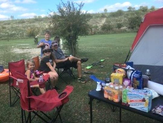 Once a year ‘Family Campout’ underway at City Lake Park