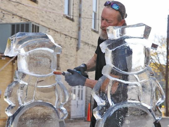 Putting power tools to ice