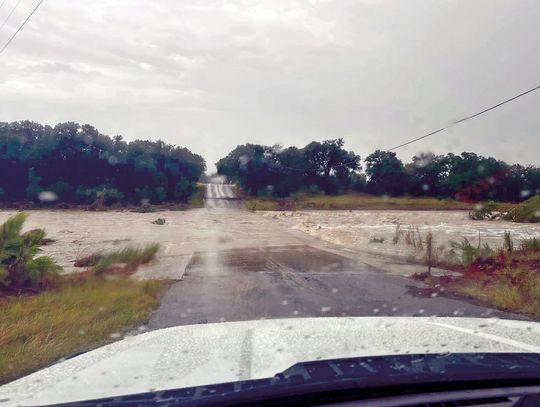 Rain blitzes Boerne; more expected over weekend