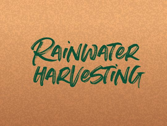 Rainwater harvesting, turf management meet on March 7