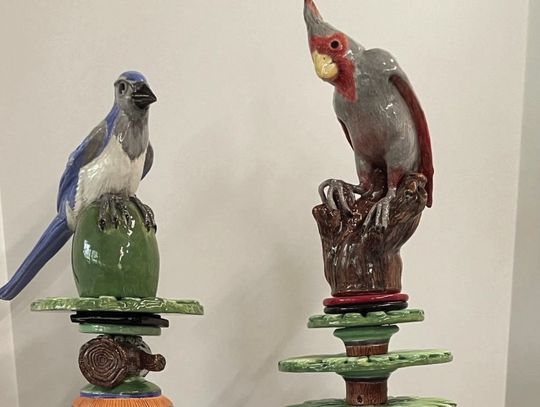 Discover the whimsical totems of Martha Sherman