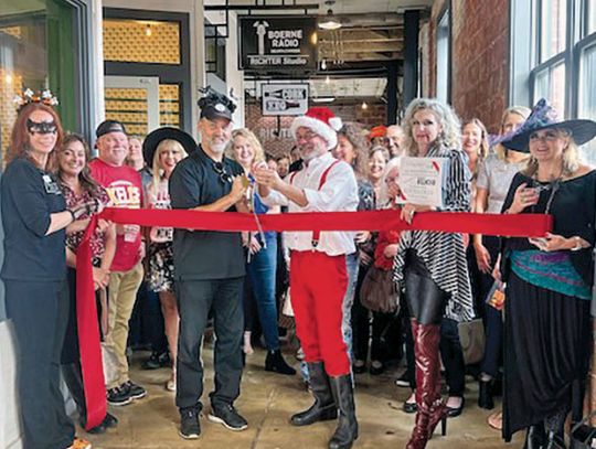 Richter Boerne’s new event space, Richter Studio cut ribbon