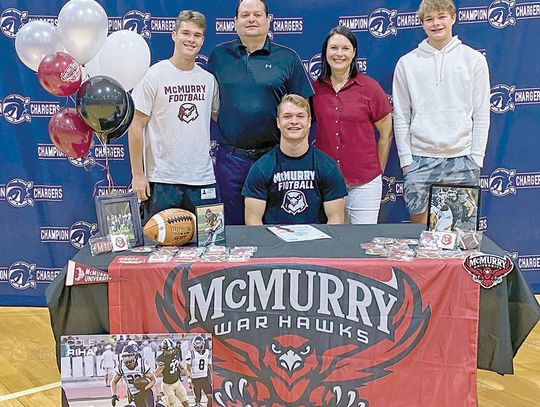 Riha signs with McMurry University