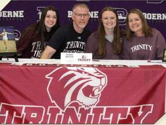 Ruede signs to play basketball with Trinity University