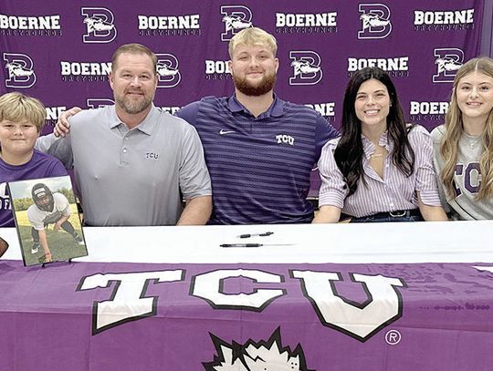 Schram signs with Texas Christian University