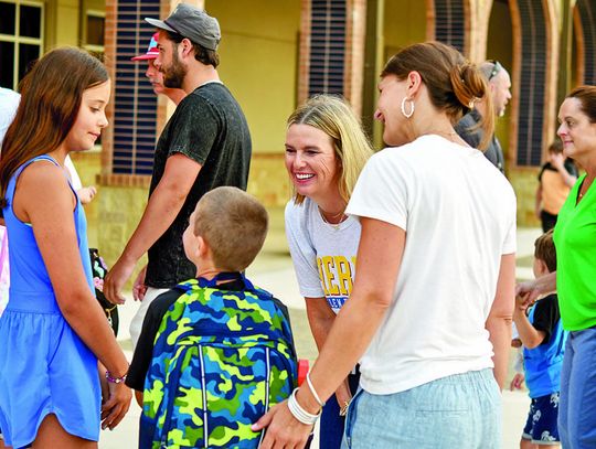 Students flock back to Boerne schools