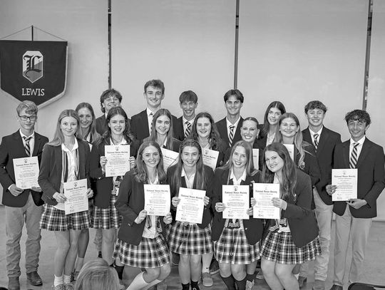 Students inducted into NHS
