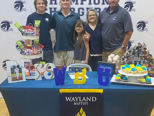 Thompson signs with Wayland Baptist University