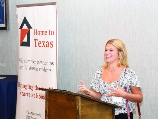 UT interns come home to work 