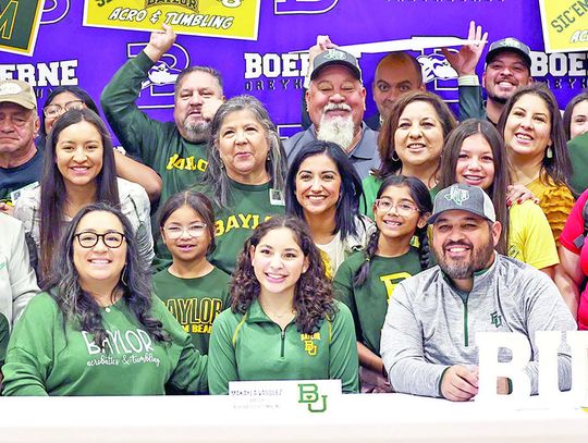 Vasquez signs with Baylor University