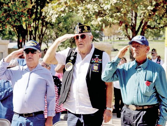 Veterans honored during solemn service