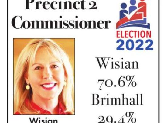 Voters select Wisian