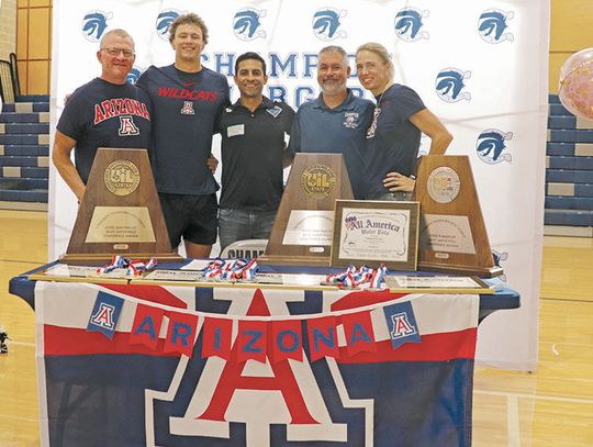 Will Harrison signs with University of Arizona Will Harrison signs with University of Arizona