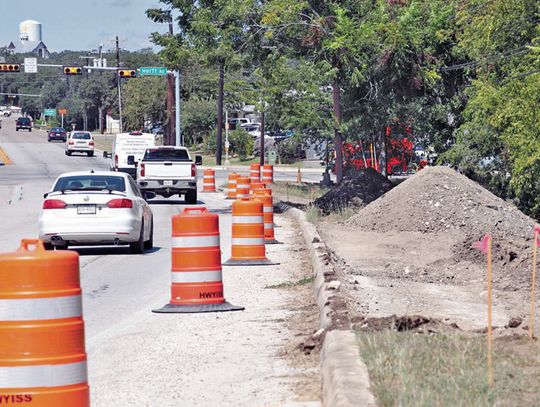 Work begins on Main-to-Herff turn lane