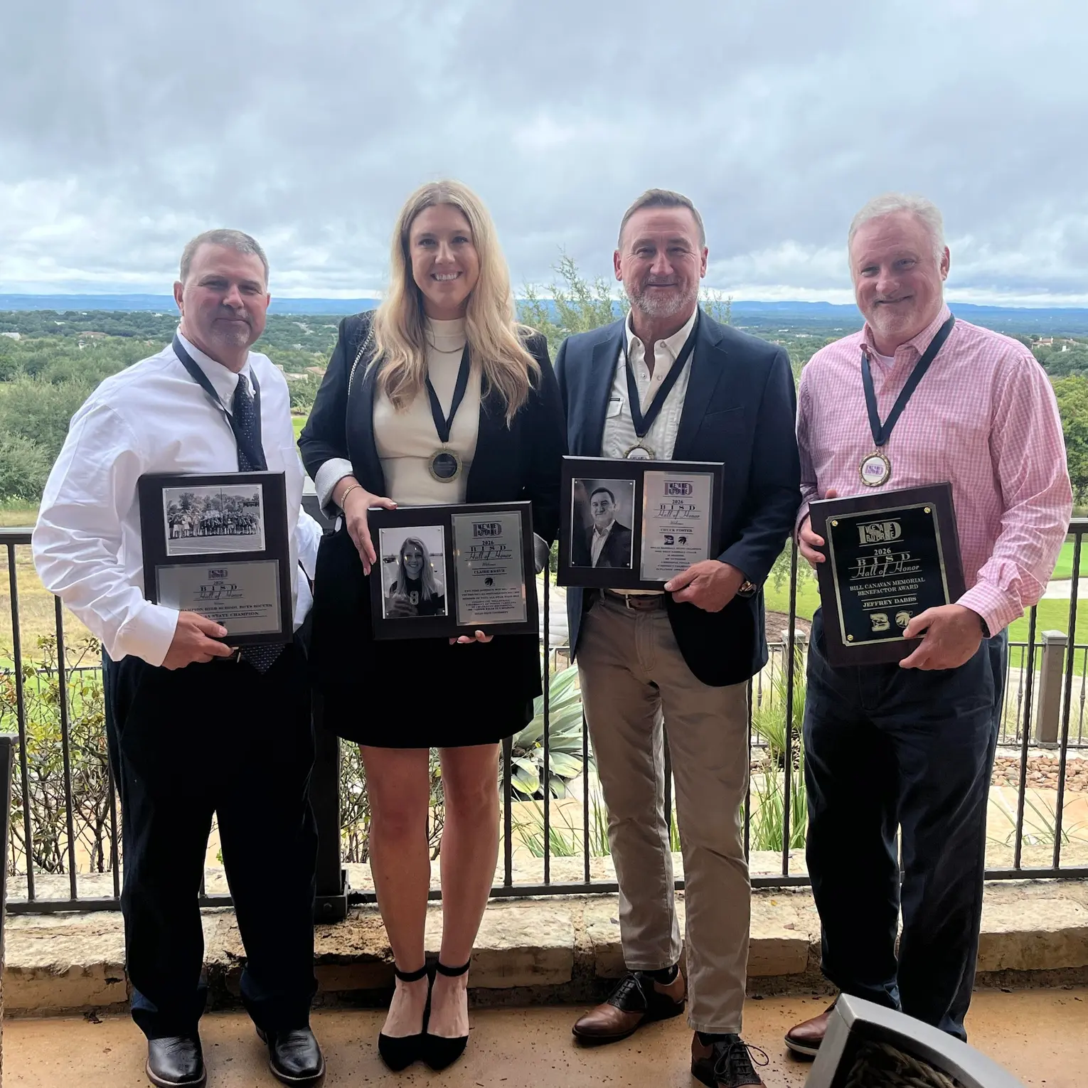 Class of 2026 inducted into the Boerne ISD Athletic Hall of Honor