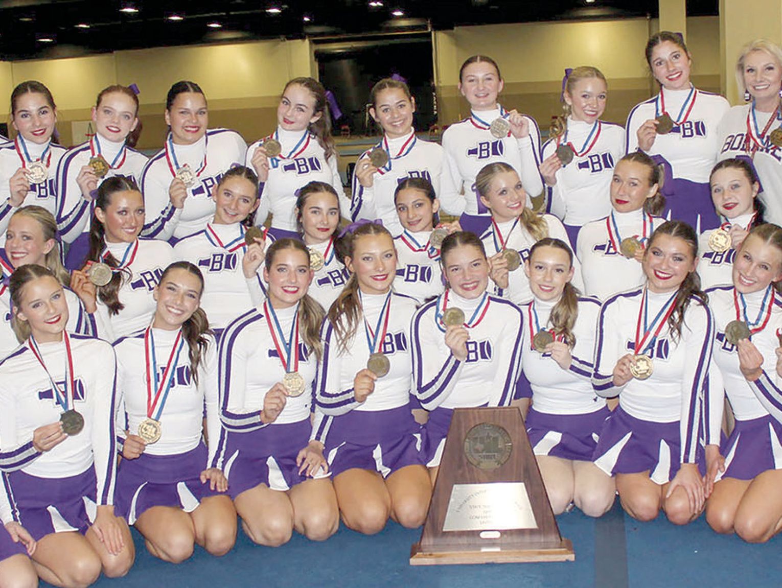 BHS cheer places 3rd at UIL state competition