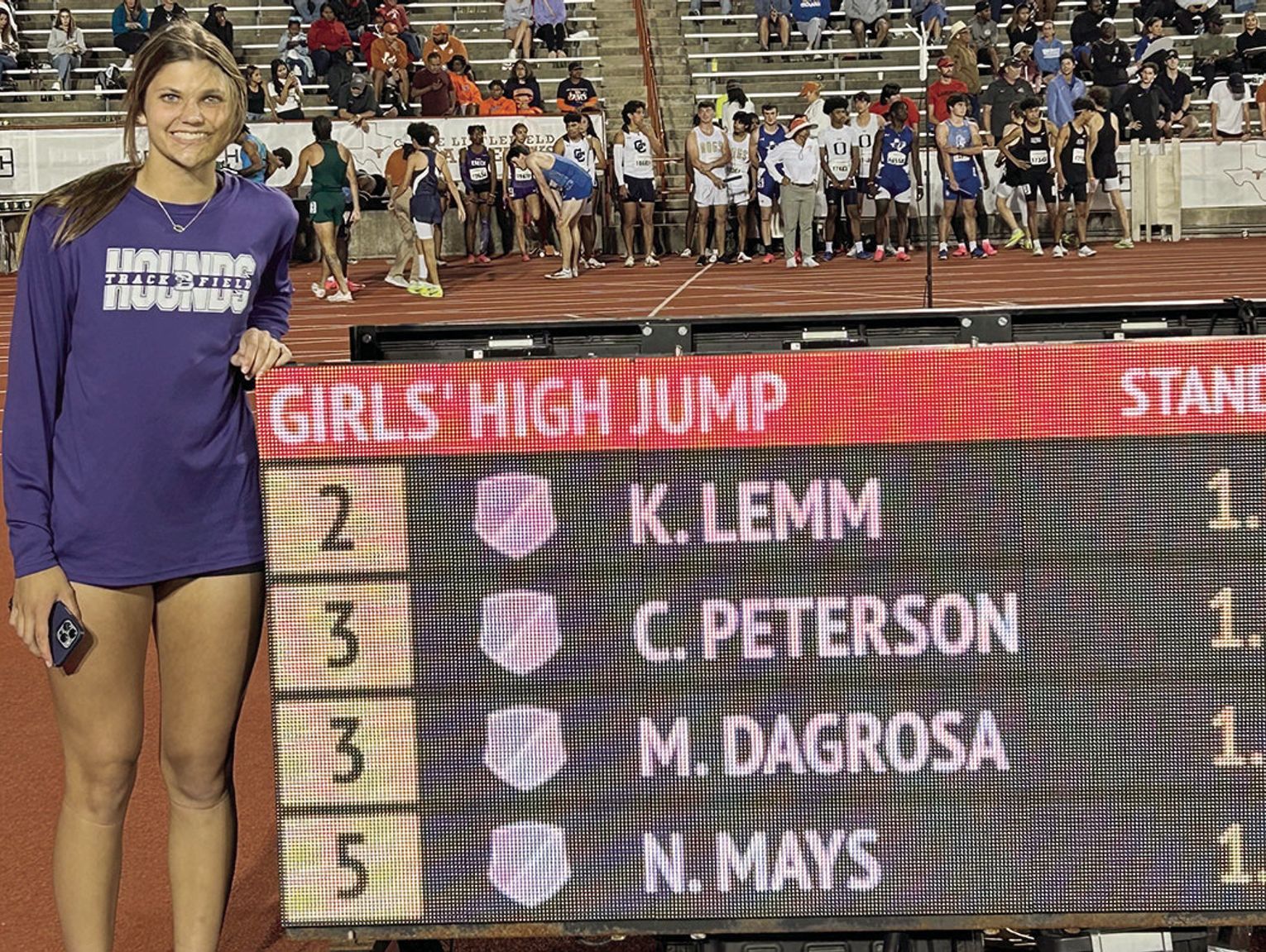 Boerne ISD athletes compete at Texas Relays