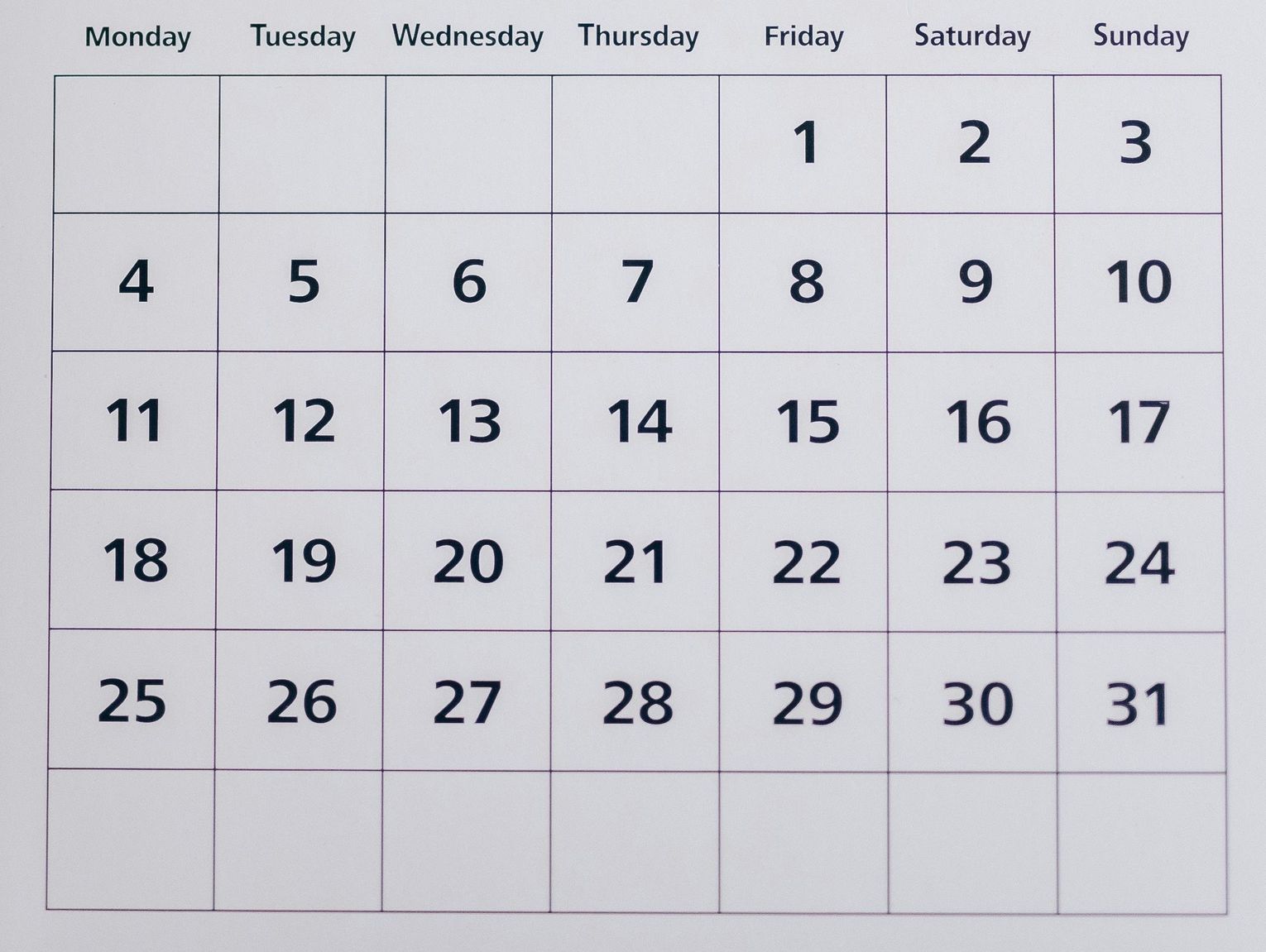 Calendar Of Events Calendar Of Events
