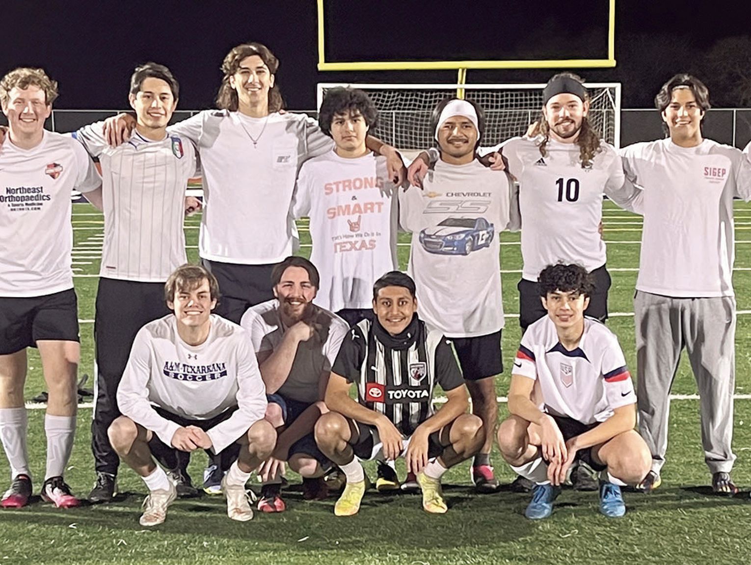 Champion boys soccer hosts alumni match