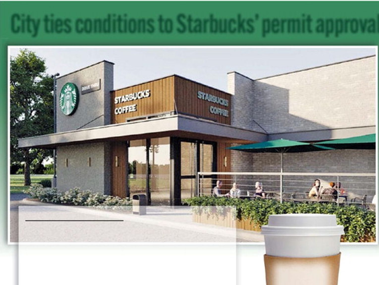 City ties conditions to Starbucks’ permit approval