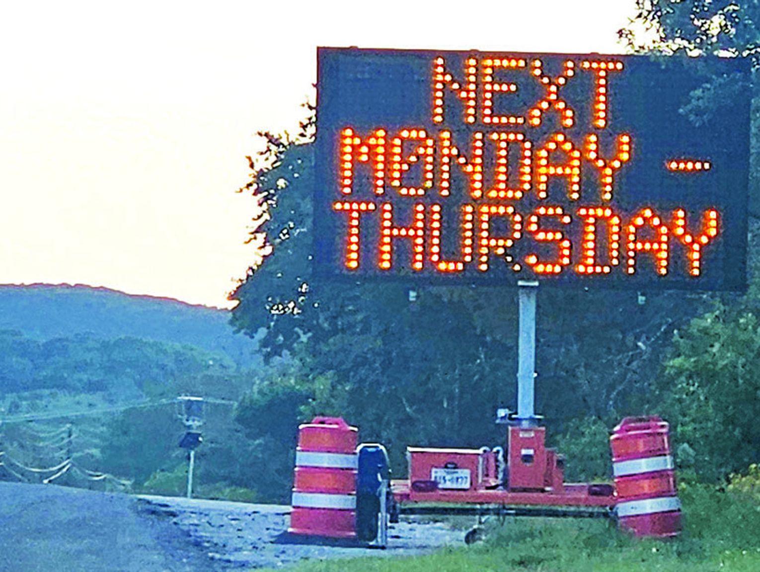 Delays coming to Texas 46  commute