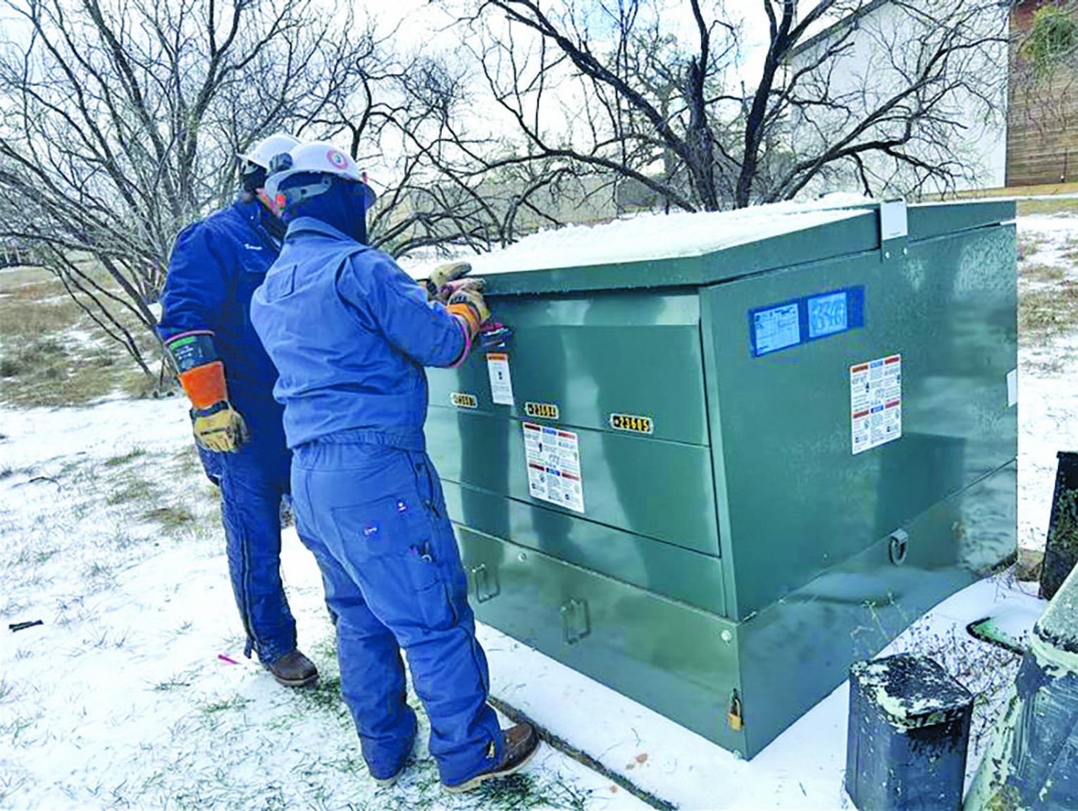 Electric firm: System performs as expected during ice storm