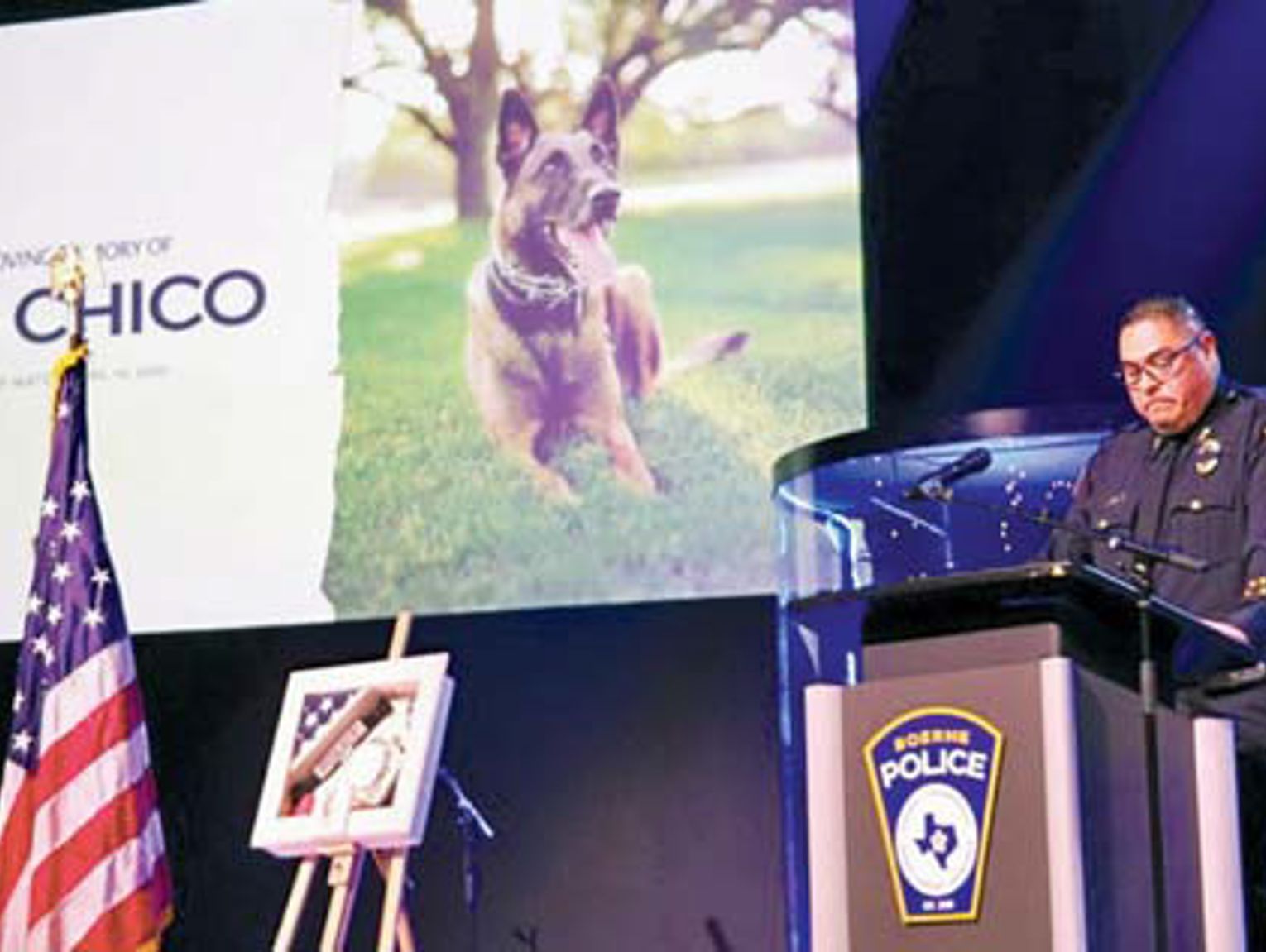 Fallen Boerne K-9 to be honored at national event