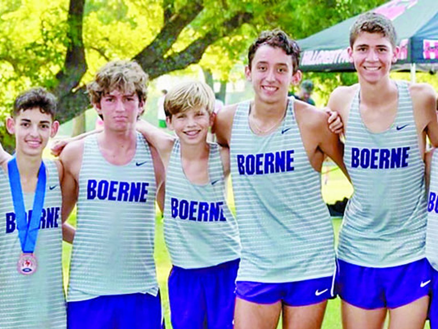 Greyhounds race at Lovejoy XC Fall Festival