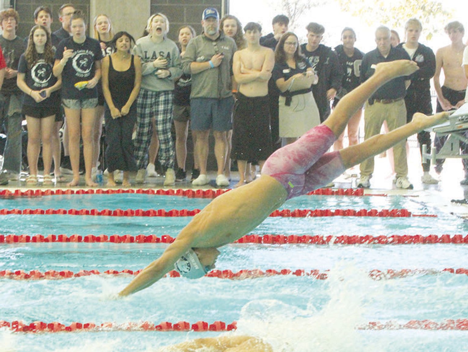 Ruby Learmonth Lady Chargers win regional swim meet; Champion boys are second