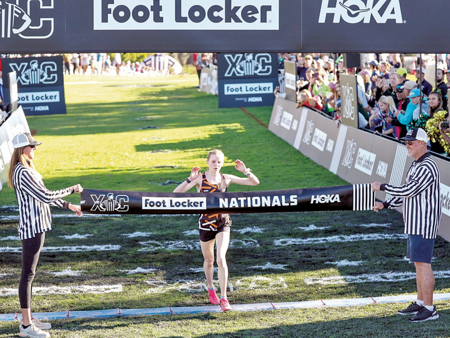 Leachman captures first at the 44th Foot Locker Cross Country Championships National Finals