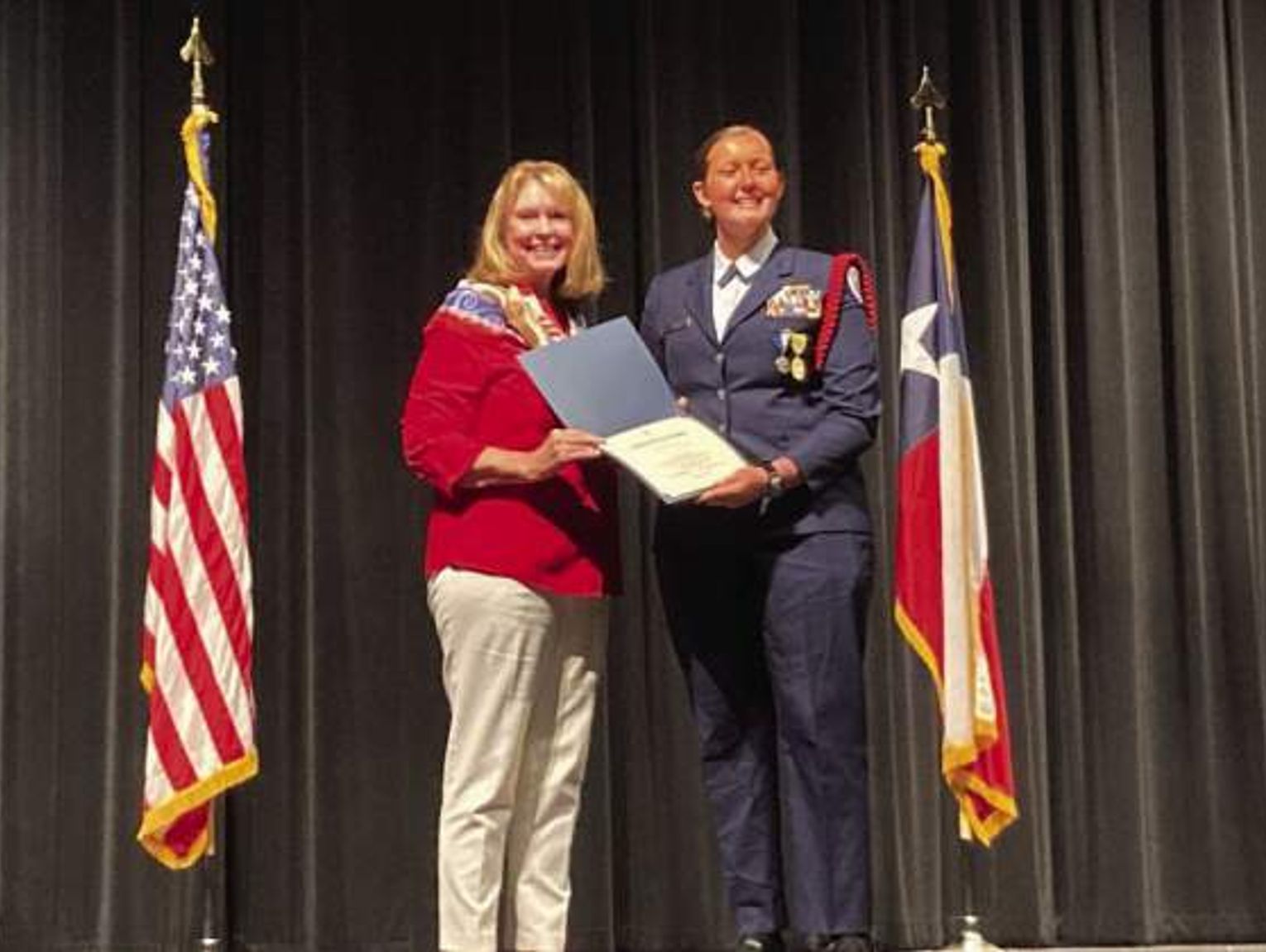 daughters of the american revolution jrotc award criteria