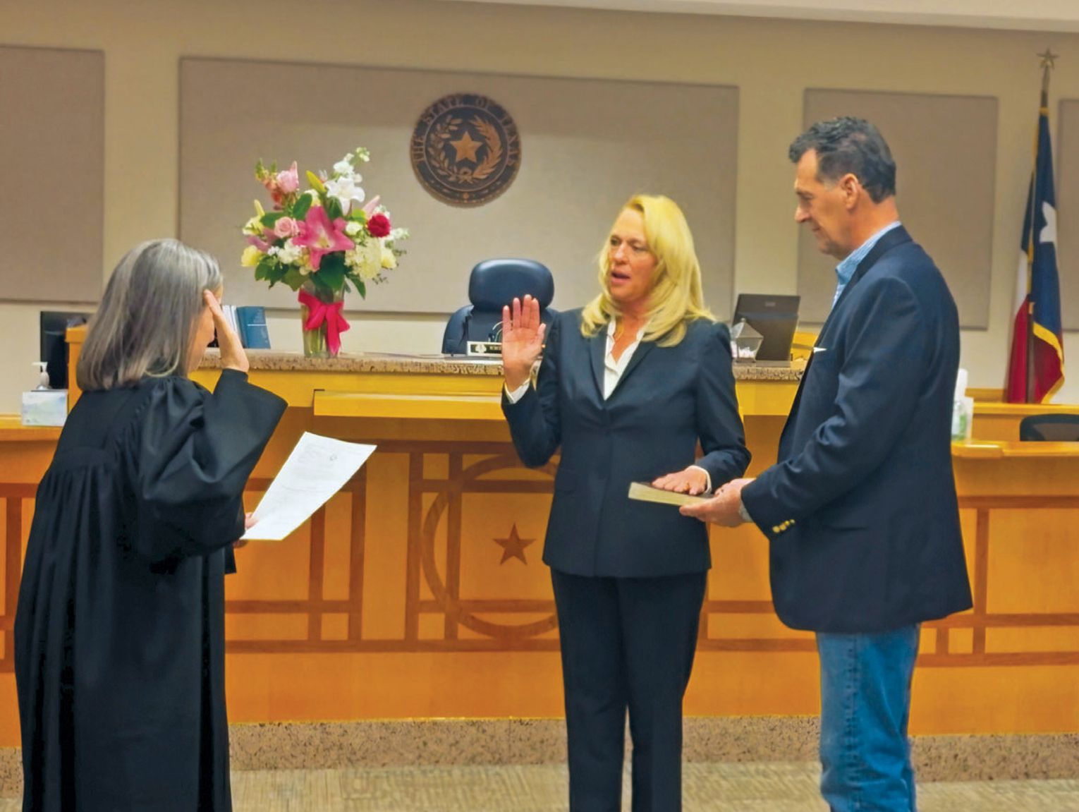 McCall sworn in early on Jan.