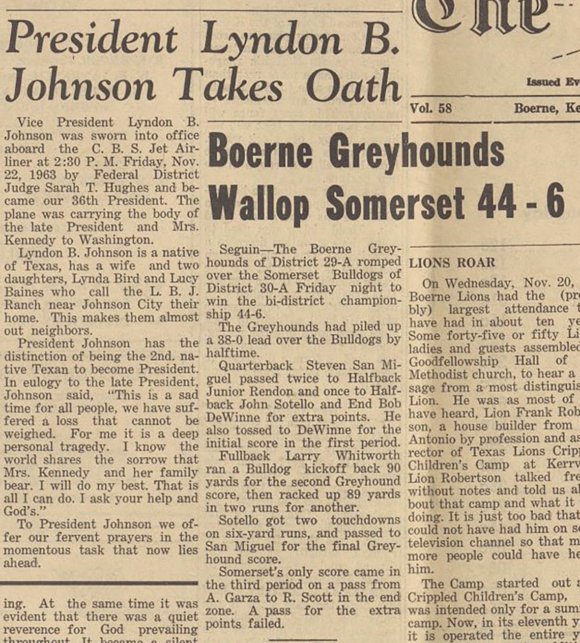 100 years of Boerne Greyhound football