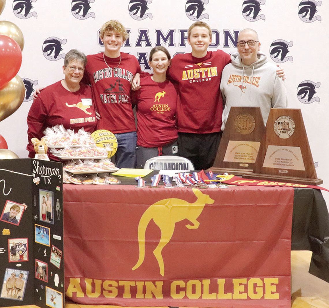 Altermatt signs with Austin College