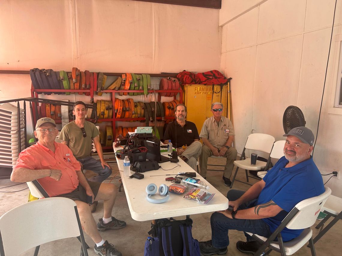 Amateur radio operators aid flood relief effort