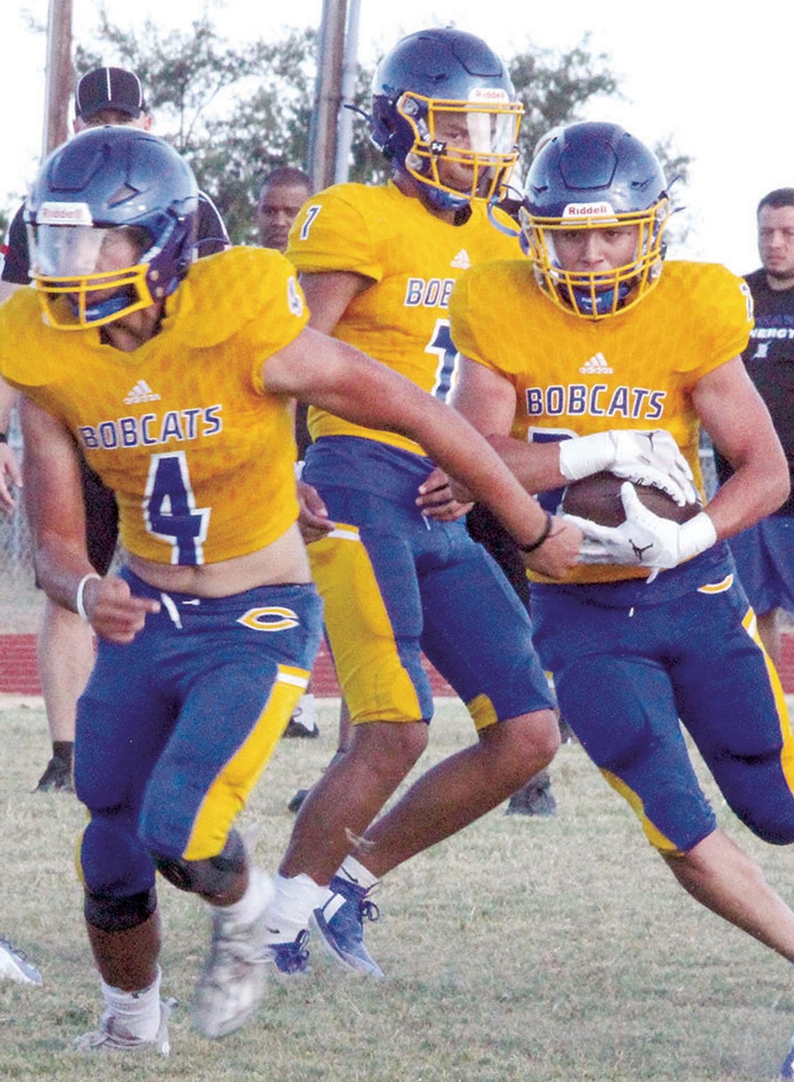 Area football teams hold scrimmages