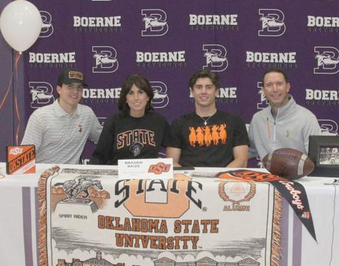 Baize signs to play football with Oklahoma State