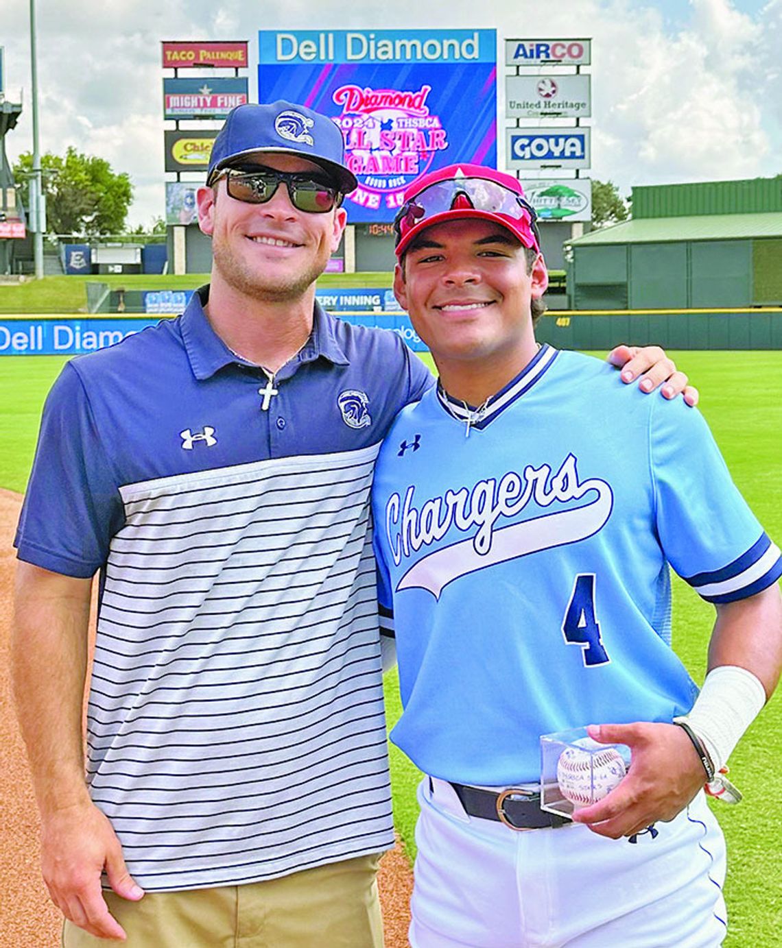 Ballin plays in THSBCA All-Star Game