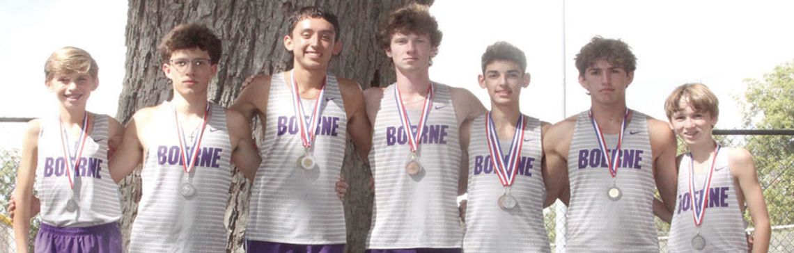 BHS boys finish 2nd at district XC meet
