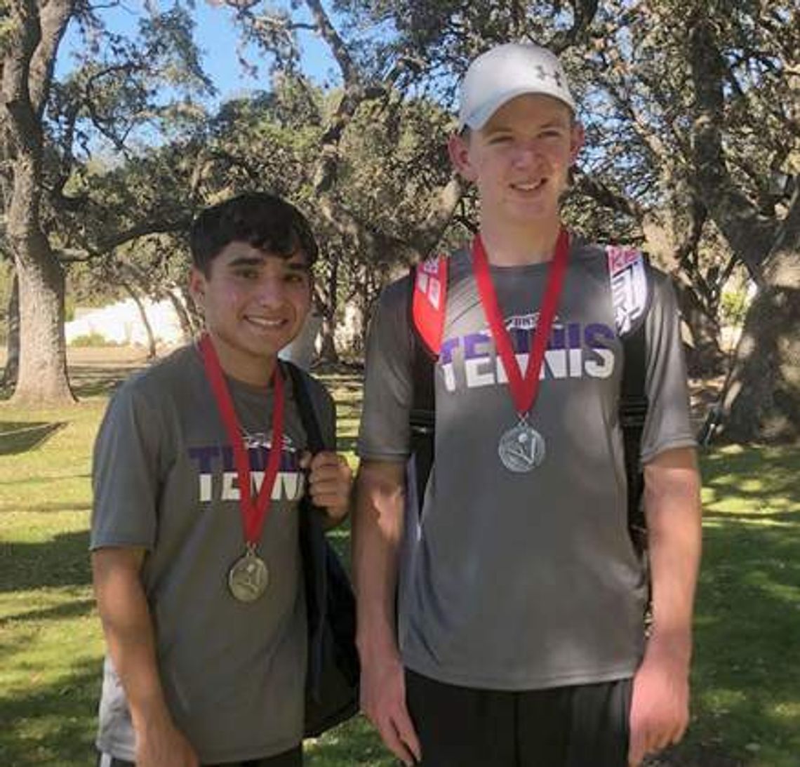 BISD tennis teams in action