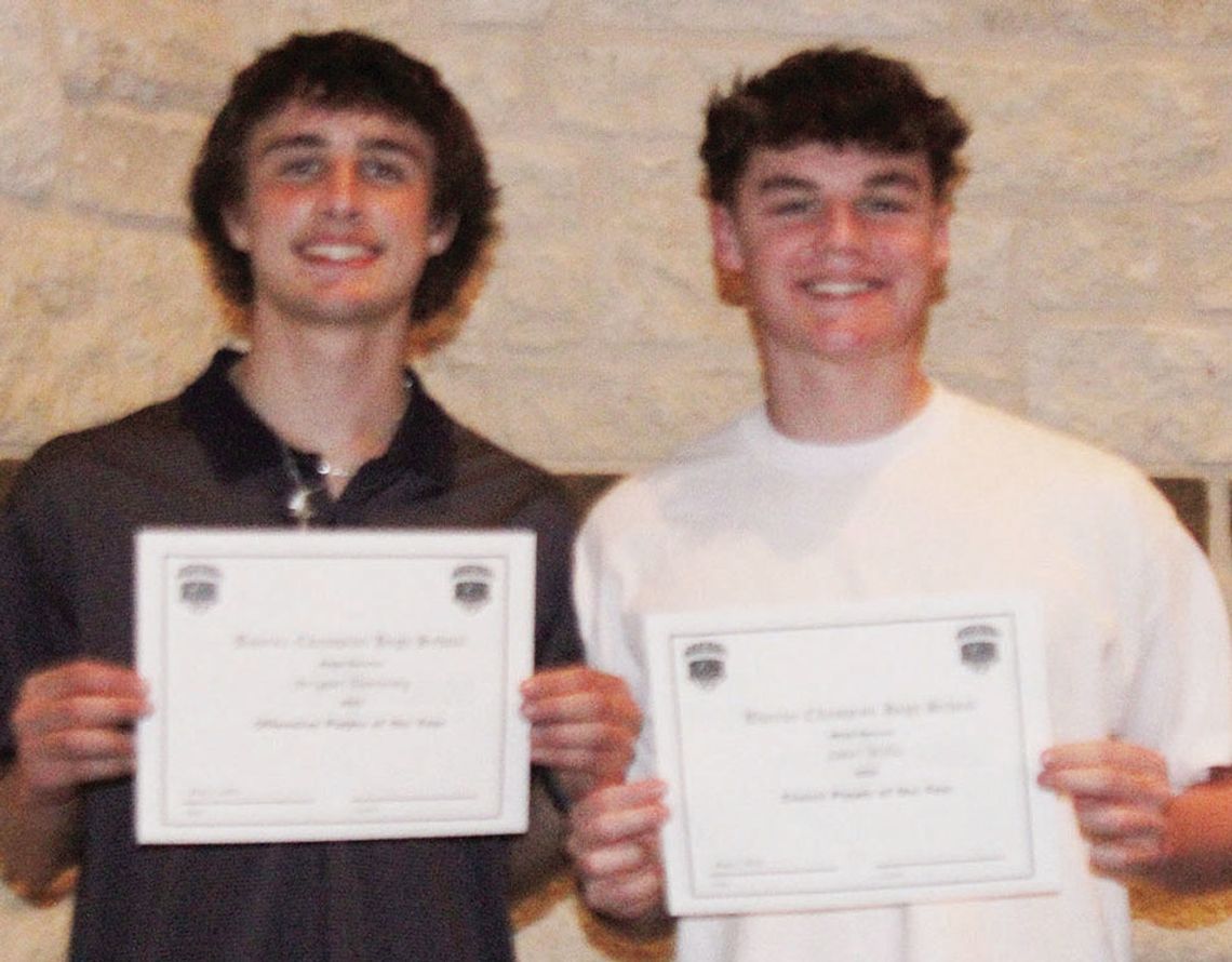 Boerne Champion Boys Soccer Awards Ceremony