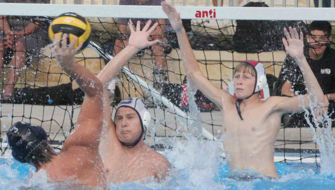 Boerne Champion faces Boerne High in water polo